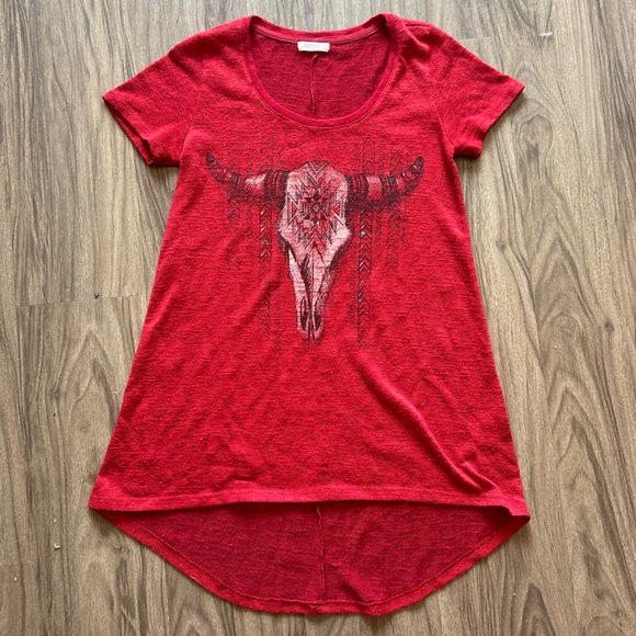 Long boho shirt-dress - Picture 1 of 4